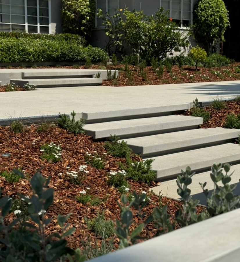 new exterior staircase